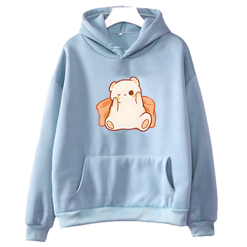 

Ferret It's Doing Wink Aesthetic Hoodie WOMEN Kawaii/Cute Manga Graphic Cartoon Sweatshirt Lovely Animal Slight Strech Harajuku