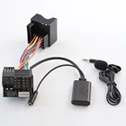 Bluetooth 5,0 Музыкальный Микрофон Аудио AUX кабель Адаптер гарнитура комплект для BMW E60-E66 E70 E87 E90 E92 Автомагнитола