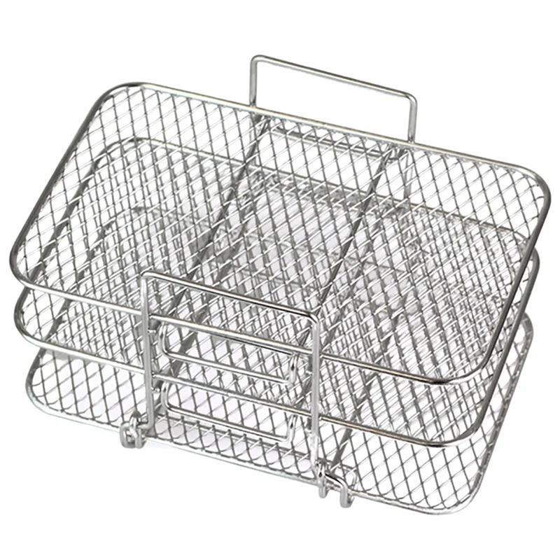 

Air Fryer Rack For Ninja Dual Air Fryer 304 Stainless Steel Multi-Layer Dehydrator Rack Toast Rack Air Fryer Accessories