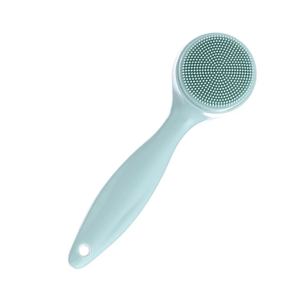 

Cleansing Brush Silicone Cleanser Brush Manual Blackhead Removal Body Cleaner Scrubber for Skin Deep Cleaning Tools