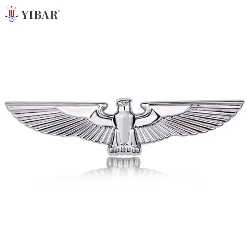 

Universal 3D Car Stickers Metal Eagle Badge Decoration Cars Body Side Mark