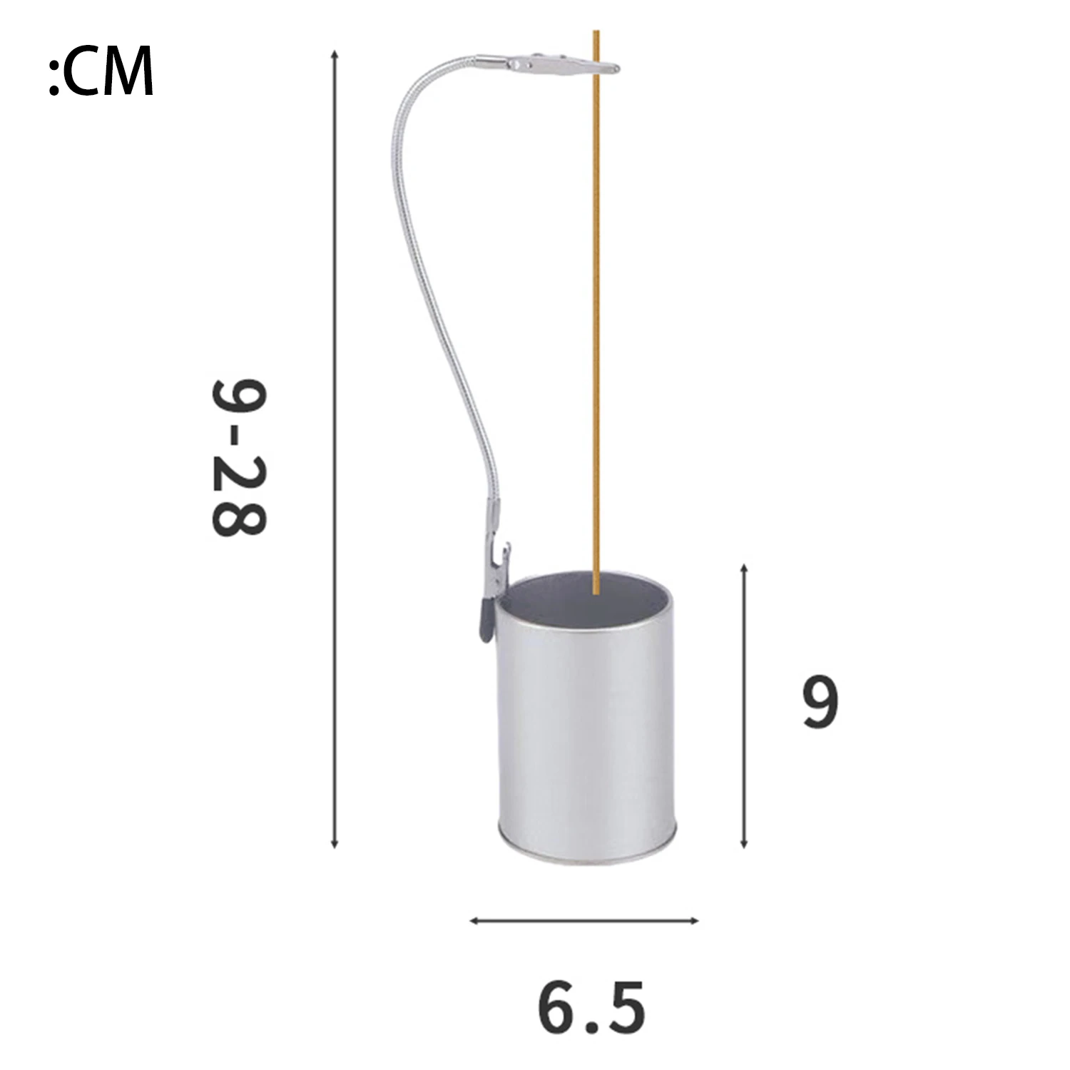 

Металлический регулируемый держатель для благовоний