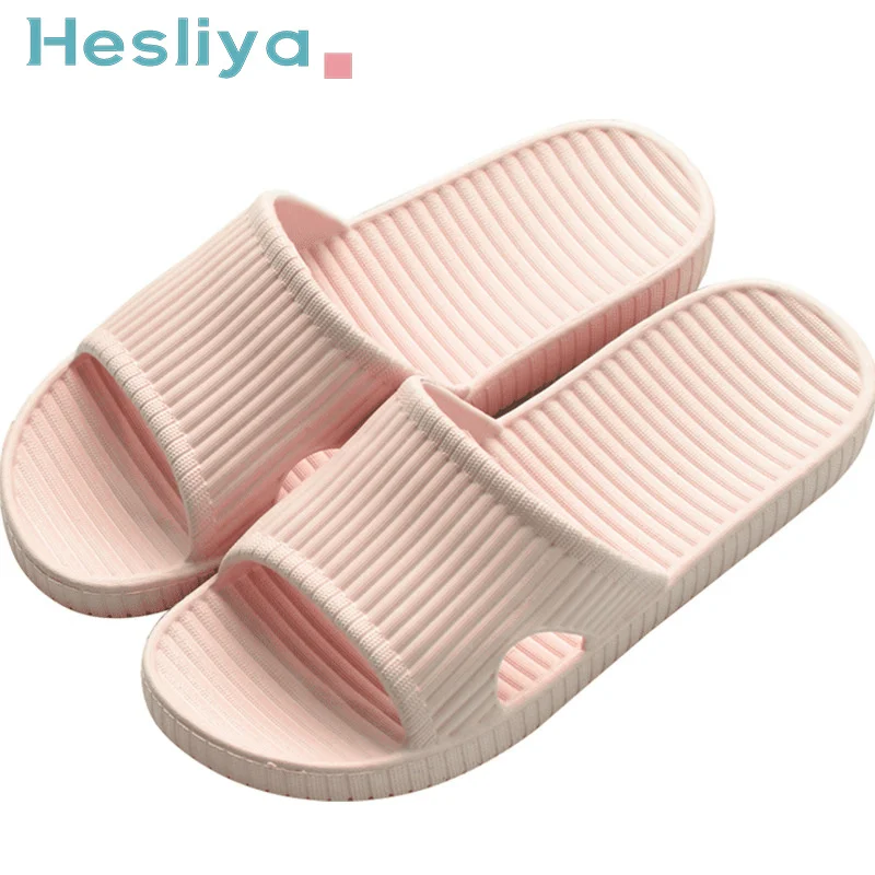 

2023 Women Men's Slippers Indoor Bath Slipper Platform Non-Slip Home Slides Flip Flops Beach Sandals for Ladies Adults Teens