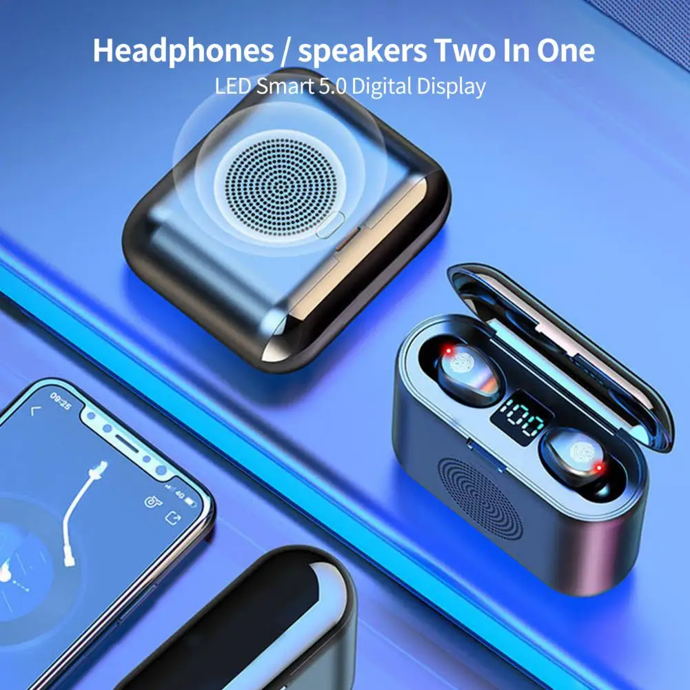 

High Quality Stereo TWS Wireless Headphones In-Ear Bluetooth Earphones With Microphone Earbuds Headset For Apple IPhone Xiaomi
