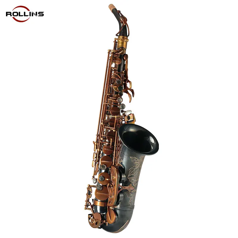 

2021 Good Quality High Grade Alto Saxophone RSA-X7-III Blue Saxophone