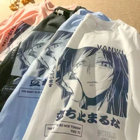 t shirt women ghoul print anime punk loose t shirt harajuku cartoon print goth streetwear casual oversized t shirt tops