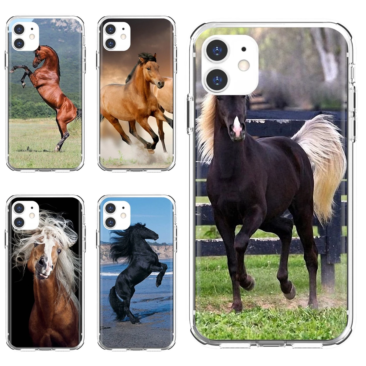 Мягкий кожаный чехол для LG K10 K8 K7 K4 Nokia X6 2 3 5 6 8 9 230 3310 1 7 Plus 2017 2018 black-Horse - купить по