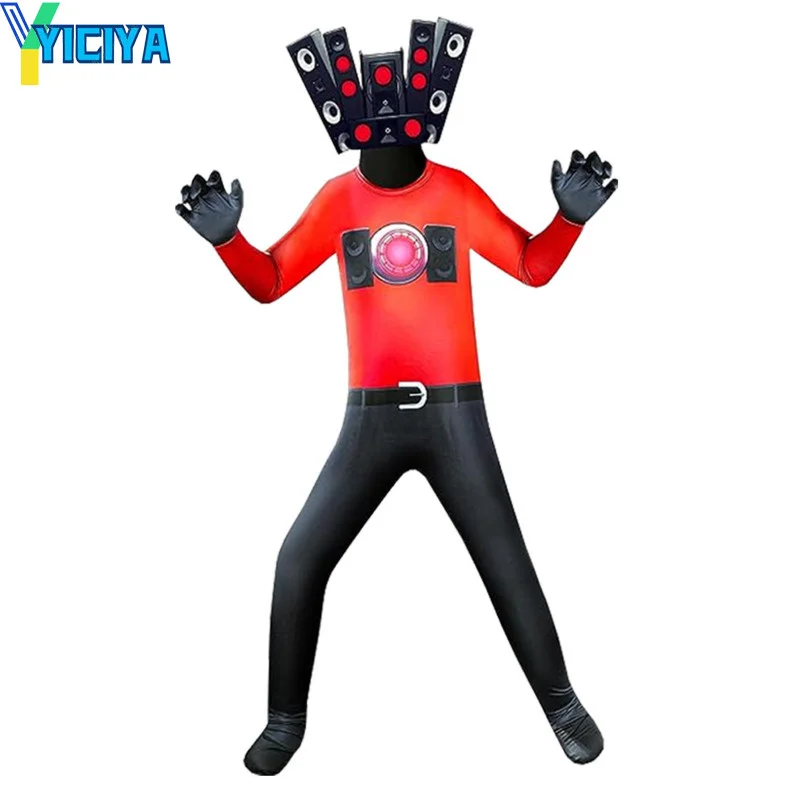 

YICIYA TV man унитаз человек Хэллоуин искусственный костюм одежда Рождество