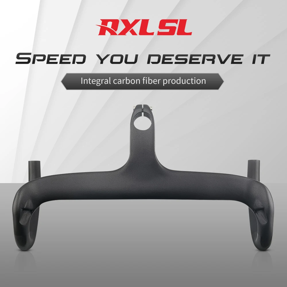 RXL SL Bicycle Carbon Integrated Handlebar UD Matte Handlebar Carbon 400/420/440mm Road Bike Handlebars