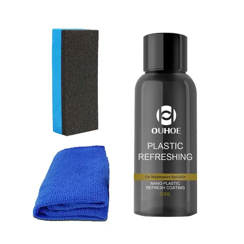 

Leather Restorer For Cars Automotive Leather Coating Refreshing Liquid Oil-Free Formula Auto Interior Supplies For Door Frames