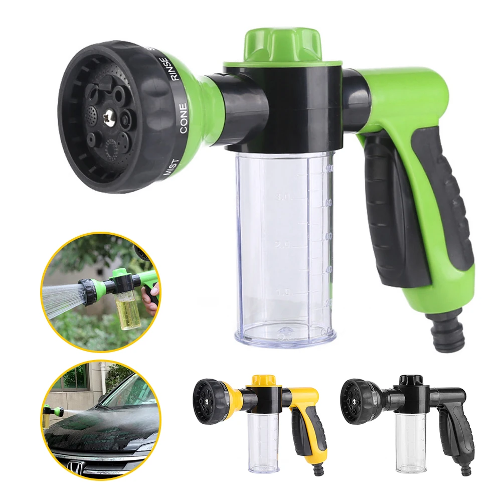 

Портативный пистолет для воды, пенораспылитель высокого давления с 3 насадками