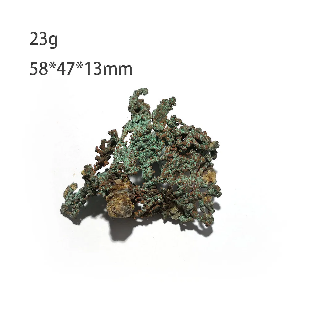 

23 г C5-4B, натуральная медь, минеральный кристалл, образец, украшение из Конго, бесплатная доставка