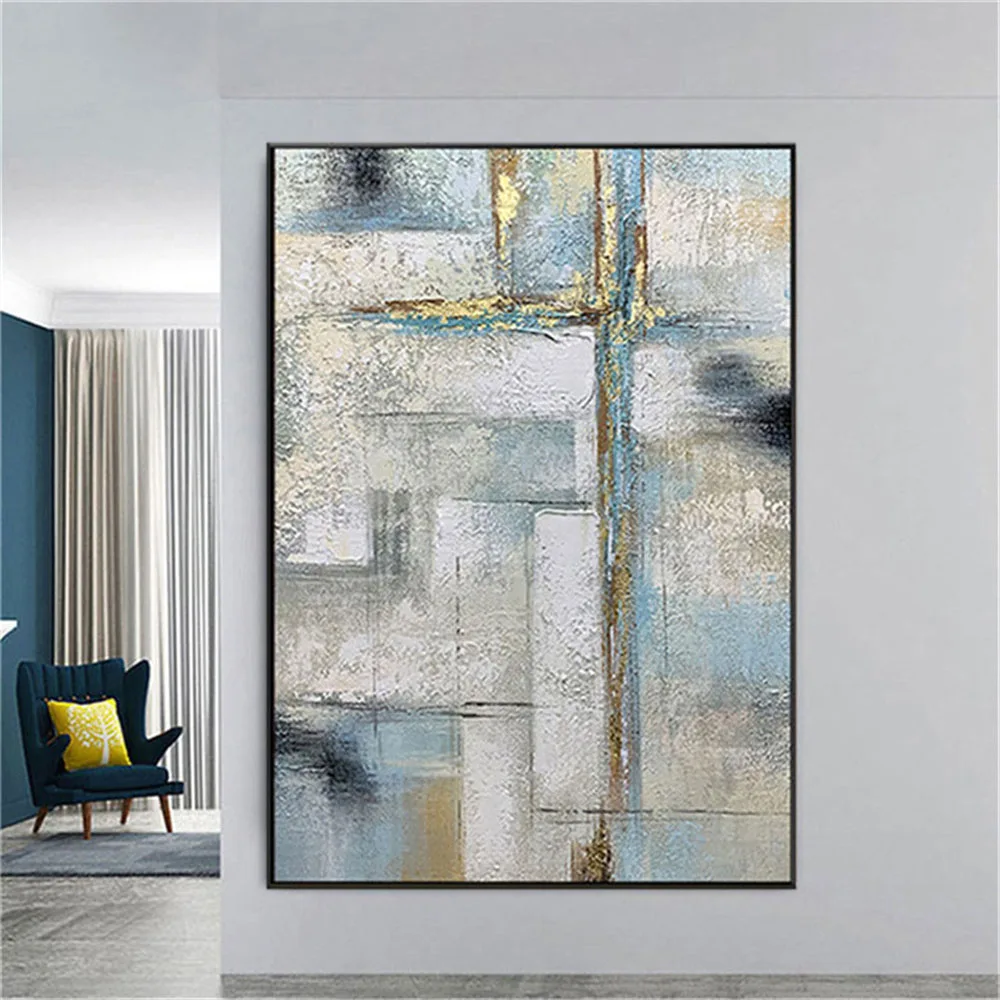

100%hand painted modern Wall Pictures For Living Room decor Oil Painting On Canvas Abstract WALL Art for home Sitting Room decor