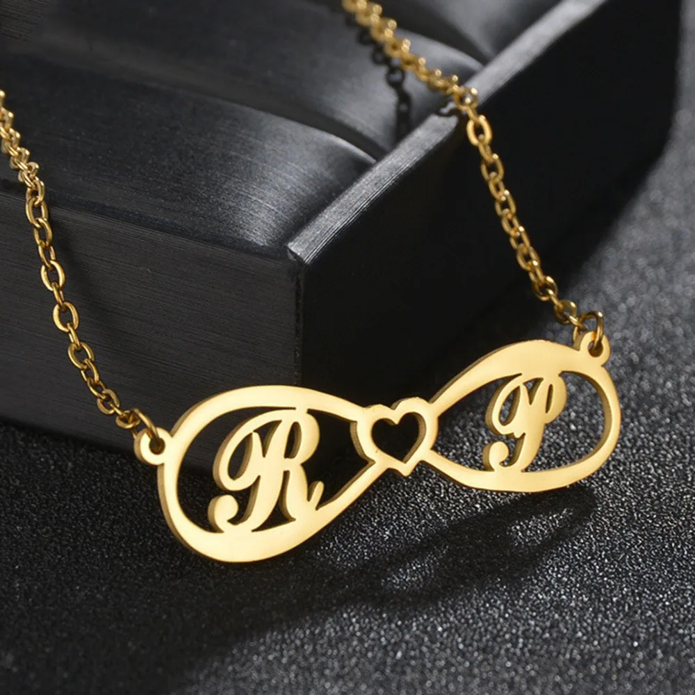 

Неограниченное ожерелье из нержавеющей стали с надписью