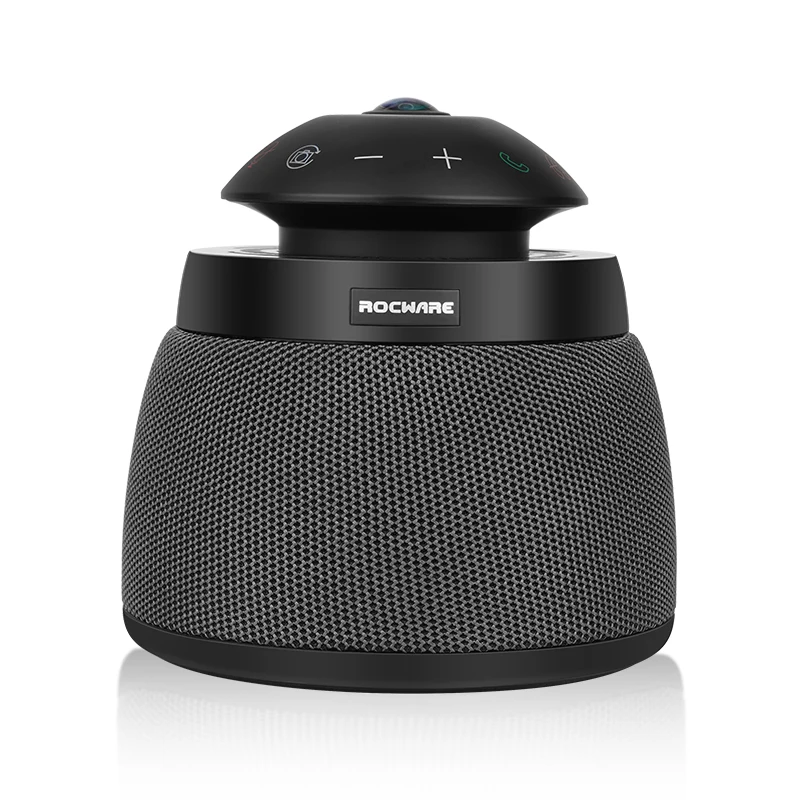 

2023 new arrival Integrated 360 USB Camera Speaker three in one incorporating 360 fisheye HD camera, microphone and speaker