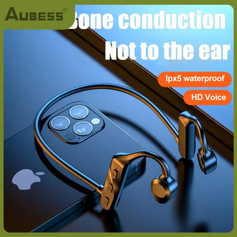 

180mah Music Headphone Bilateral Stereo Hifi Wireless Headset Waterproof Without Delay For Laptop Tablet Air Conduction K69