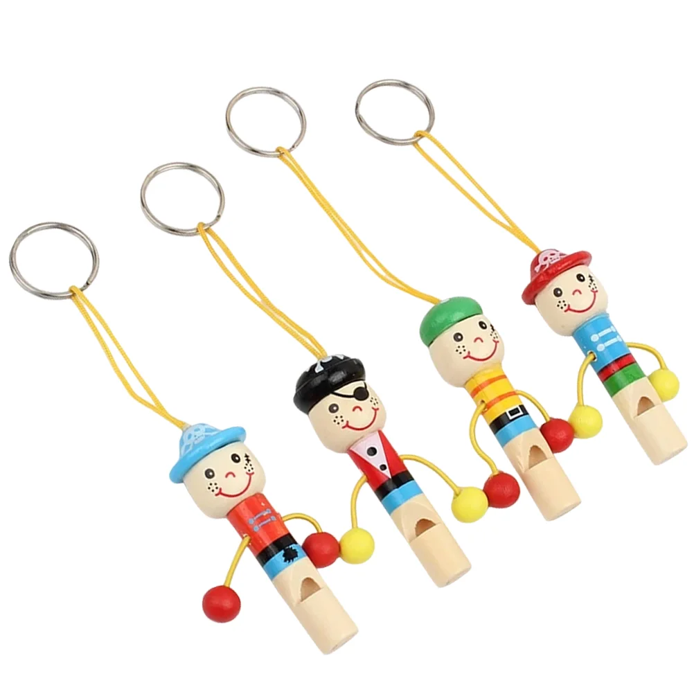 

Whistle Train Kids Instrument Toy Cartoon Toys Playthings Funny Pirate Keychains Children Small Bird Antistress ship