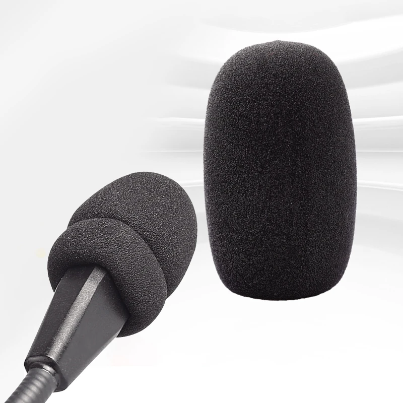 50PA Microphone Windscreens Mic Foam Covers Compatible models David Clark M-4/M-7 WS-1036 Foam windscreen mic windshields