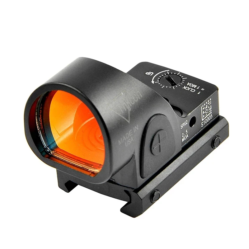 Миниатюрный тактический Коллиматорный прицел Trijicon SRO с красной точкой для