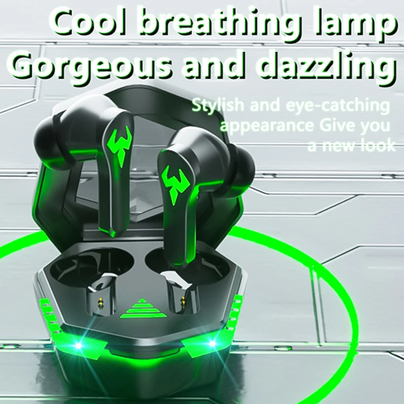 Новинка 2023 беспроводные Игровые наушники TWS Bluetooth 5 2 с низкой задержкой