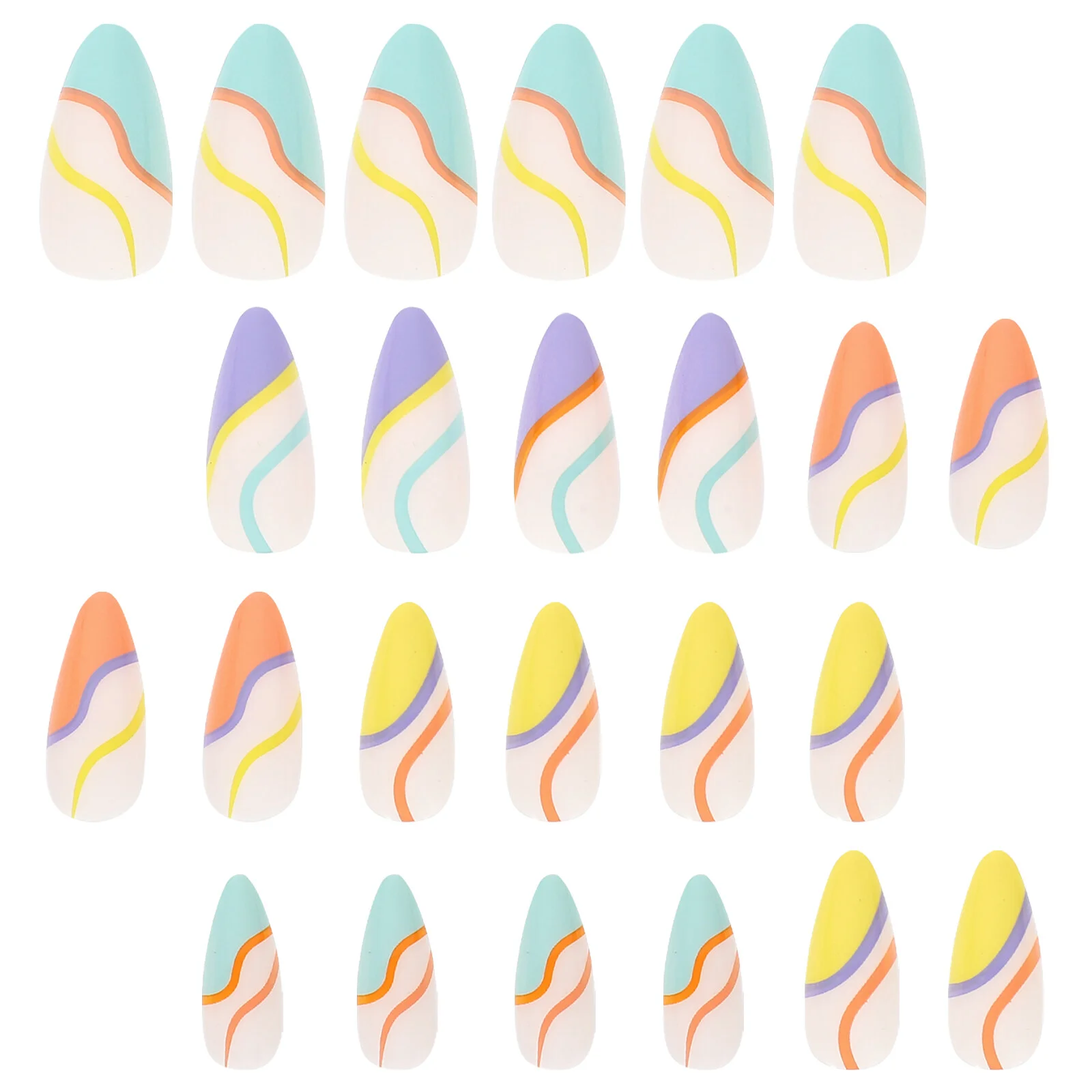 

1 Набор, накладки на ногти для женщин и девушек