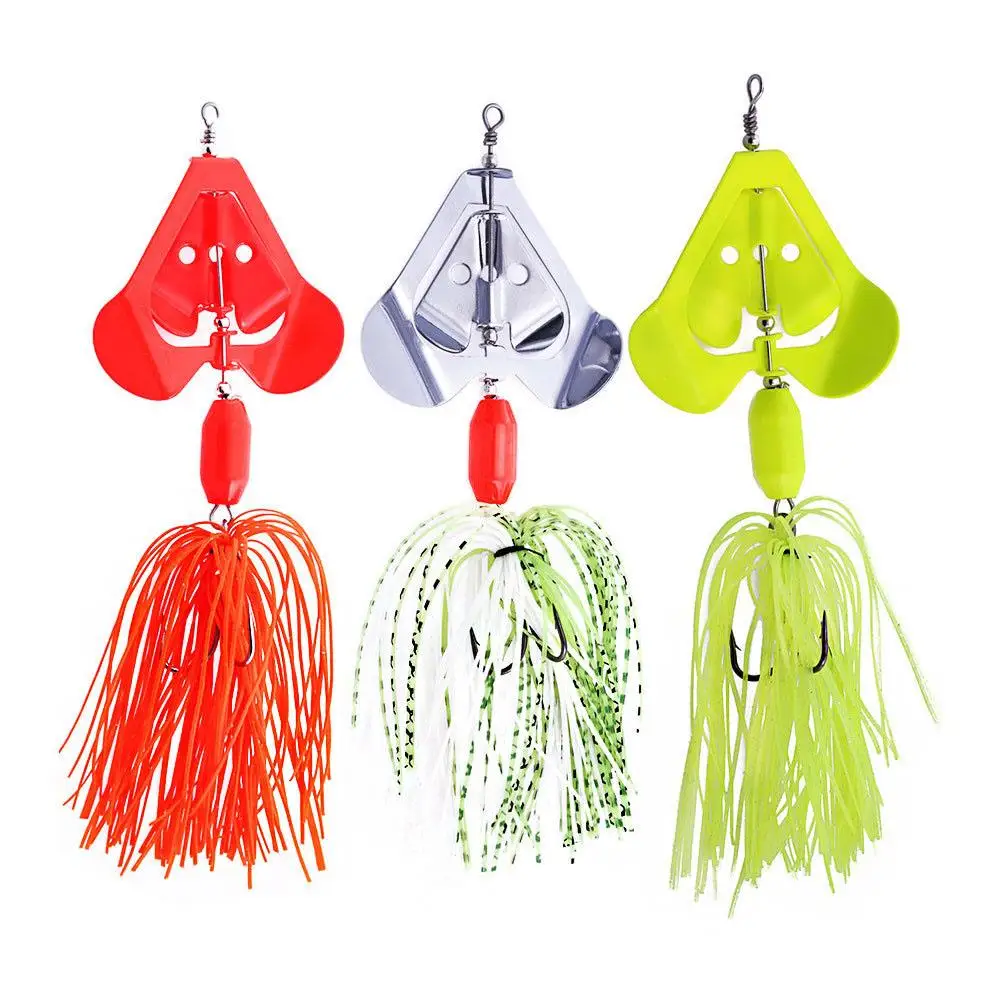 

20g Buzzbaits Lures Bass Spinnerbait Spinner Buzzbait Jig Artificial Fishing Lures For Bass Pike Trout Salmon