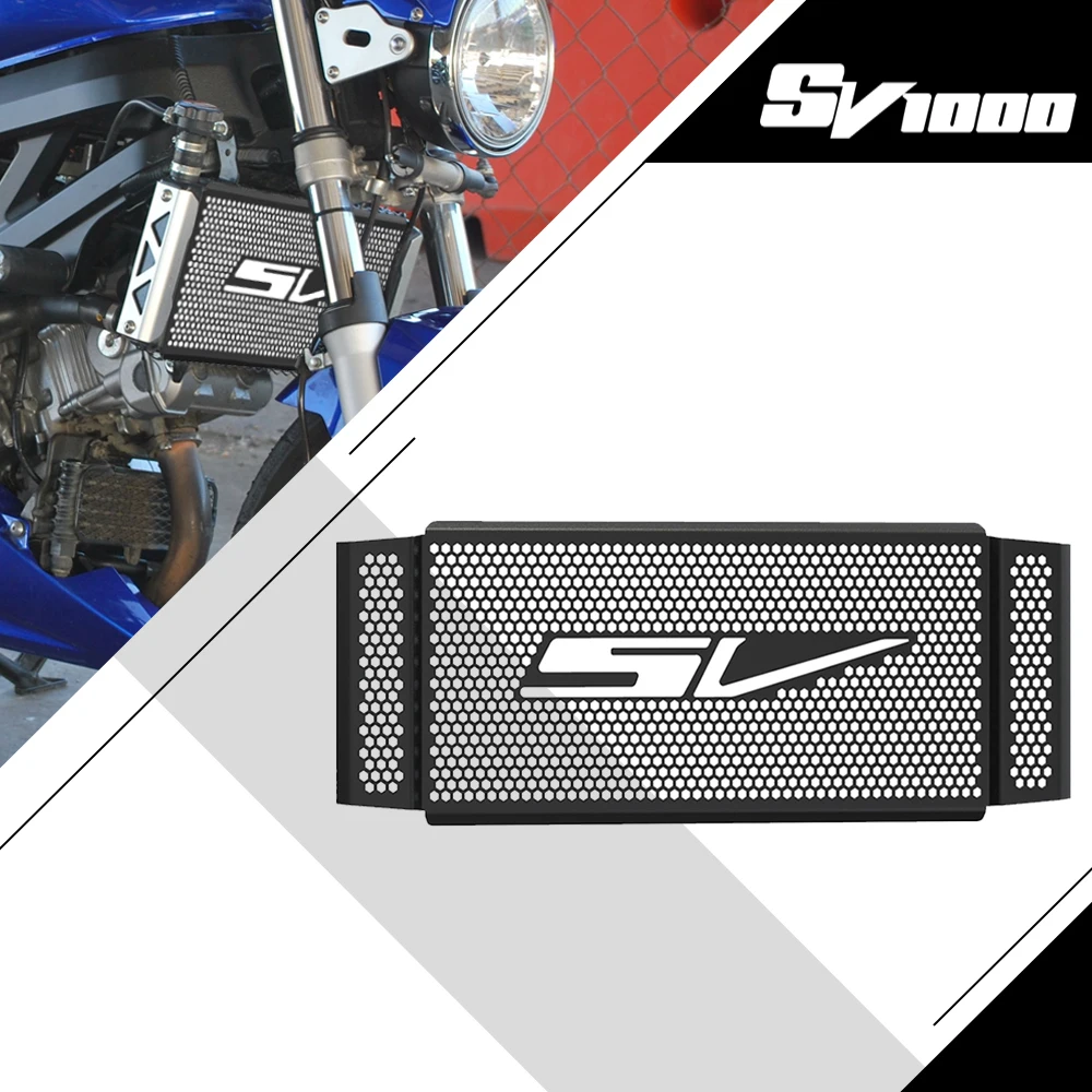 Защитная крышка радиатора мотоцикла для Suzuki SV1000N/S SV1000 SV1000V SV1000S SV 1000 S N 2003-2007 2006 2005
