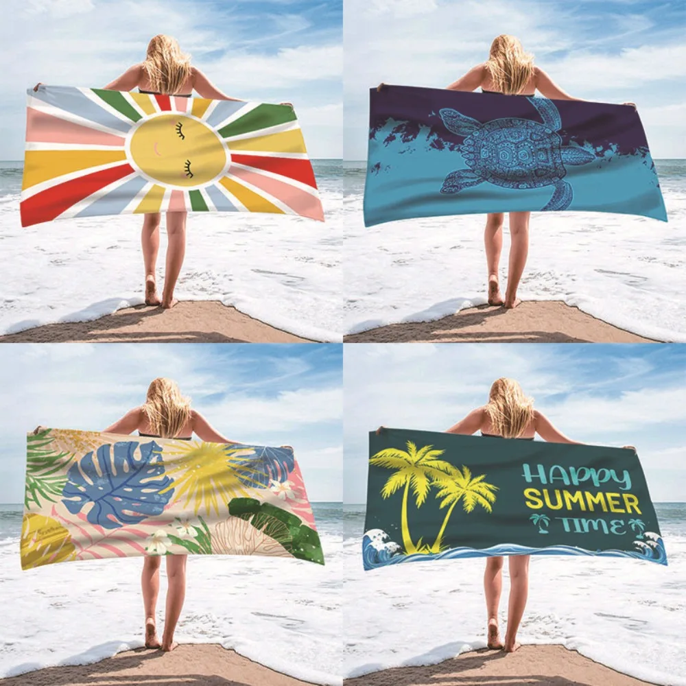 

Quick Dry Beach Towel Sand Free Beach Mat New Lightweight Mat for Summer Swimming Sport Pool