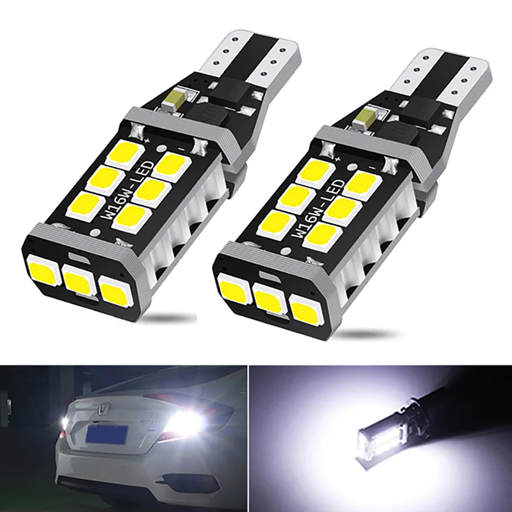 

Car LED Reversing Lamp T15 2835 15-SMD Turn Signal Light Brake Bulb