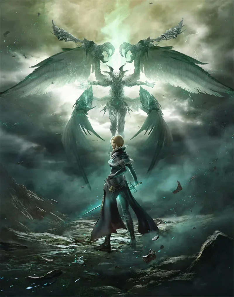 FF16 Benedikta Harman ожерелье для косплея с обещанием крыла Final Fantasy XVI костюм ролевых игр