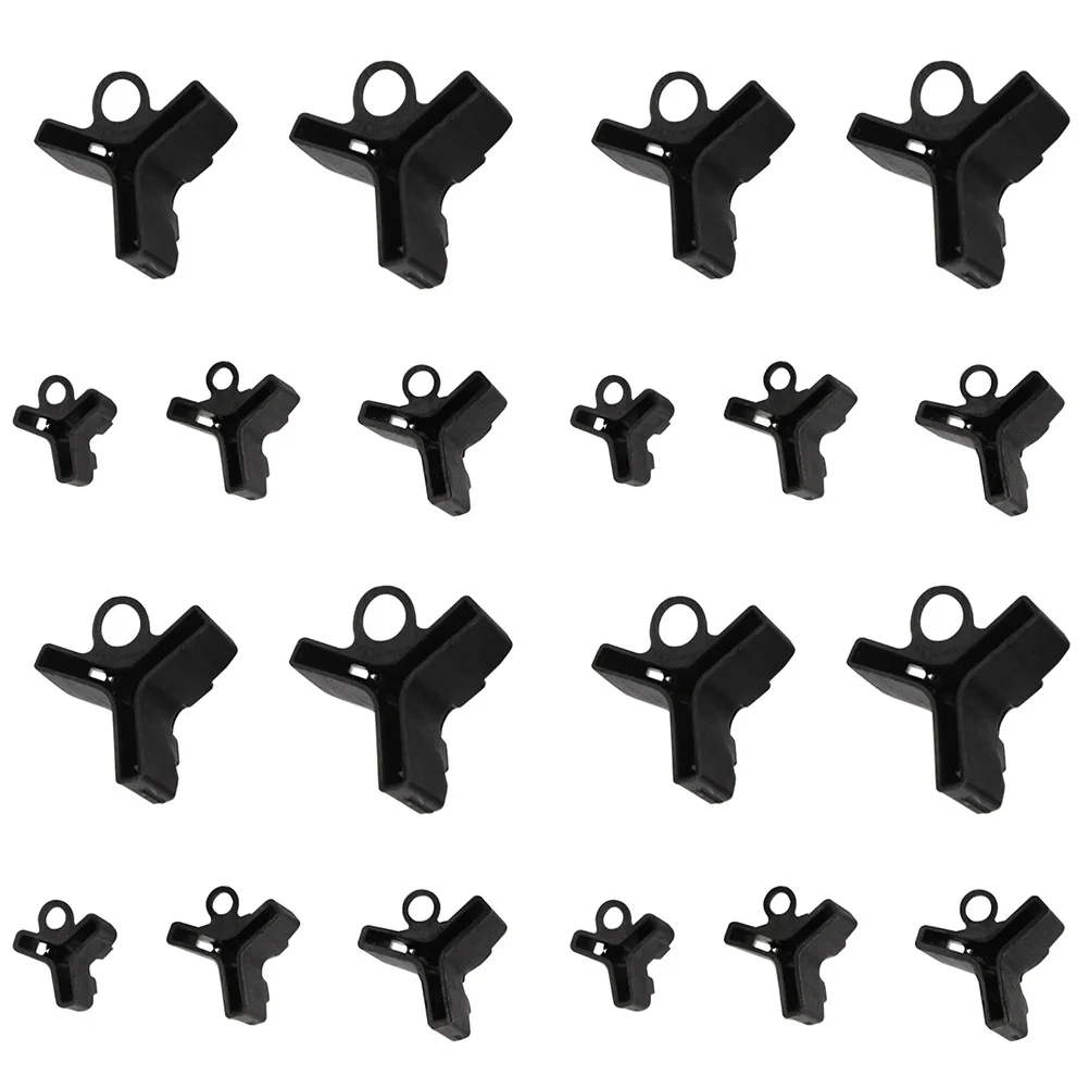 

250 Pcs Fishing Hooks Treble Cap Guard Three Protective Cover Anti Scratch Thicken Holder Bonnet Safety