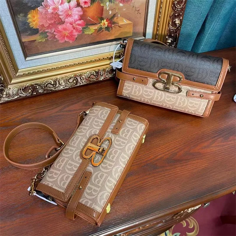 Luxury Chain Handbag Leather Women's Bag 2023 New Advanced Wallet Fashion Versatile One Shoulder Satchels