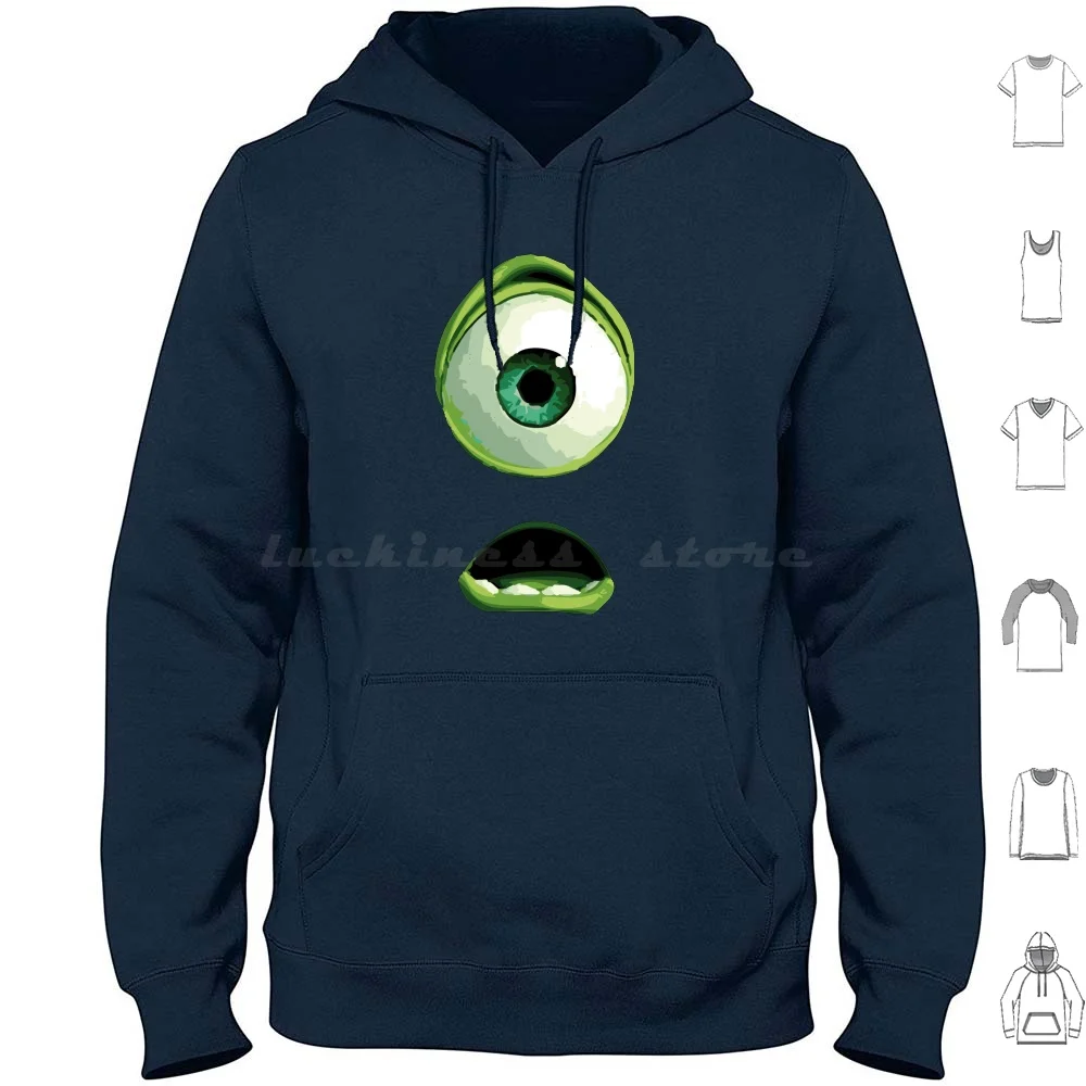 

Толстовки с длинным рукавом Monsters Inc Green Eye