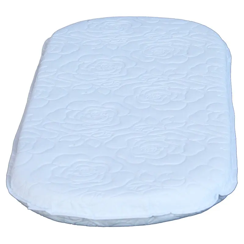 

Bassinet Oval Mattress - White