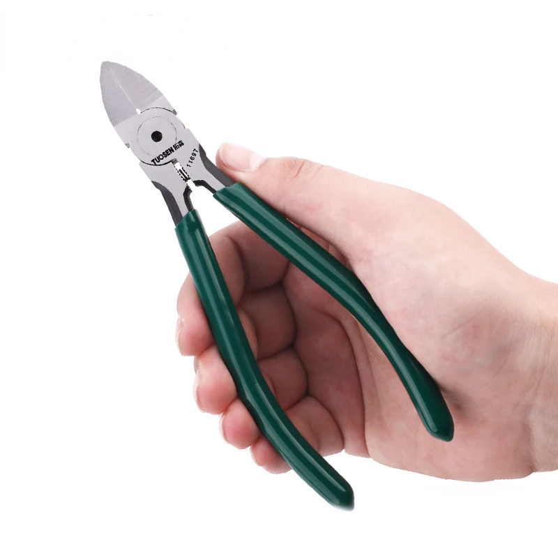 

6 Inches Diagonal Pliers Nippers Steel Made Jewelry Electrical Wire Stripper Cable Cutters Cutting Hand Tools Electrician Tool