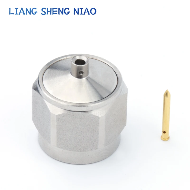 

Штекерный Разъем N для полугибких и полужестких проводов может быть подключен к RG405 086 и другим тестовым кабелям с гальваническим покрытием