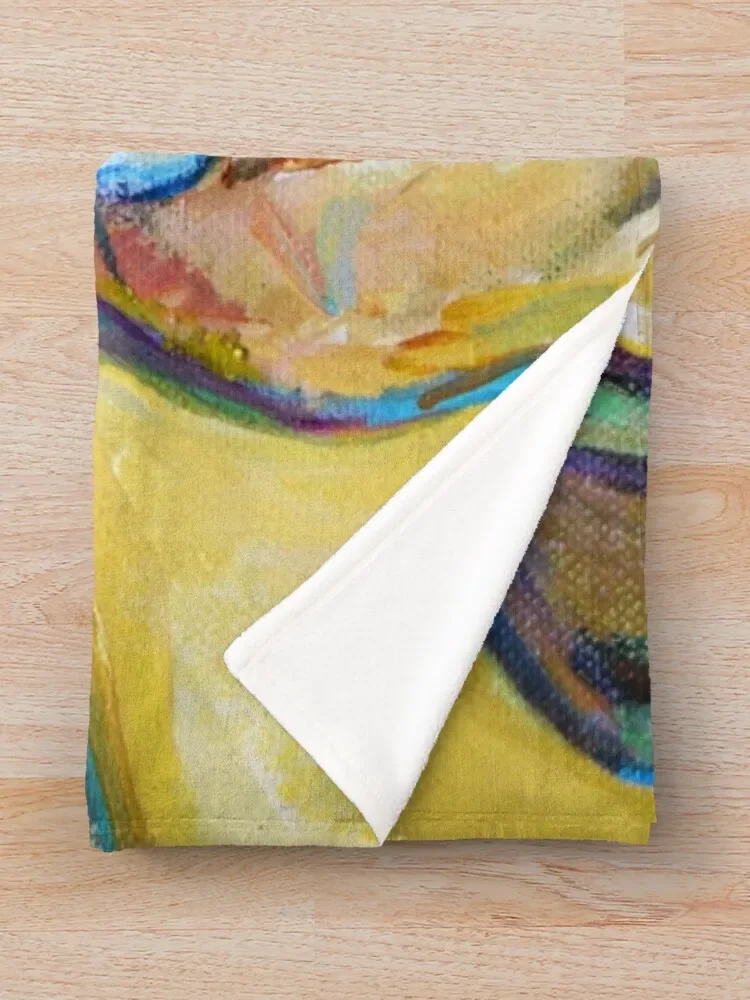 Симпатичное яркое одеяло теплое среднее