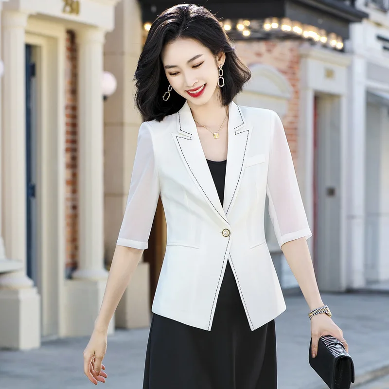 Women Business Blazer Coat Jackets 