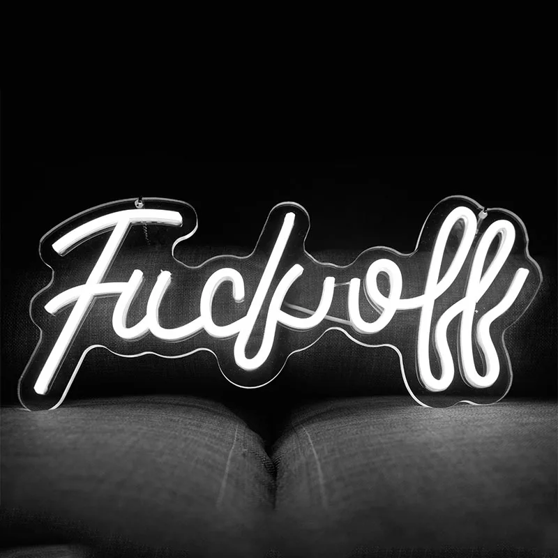 Светодиодная неоновая вывеска с буквами супер крутые забавные неоновые лампы