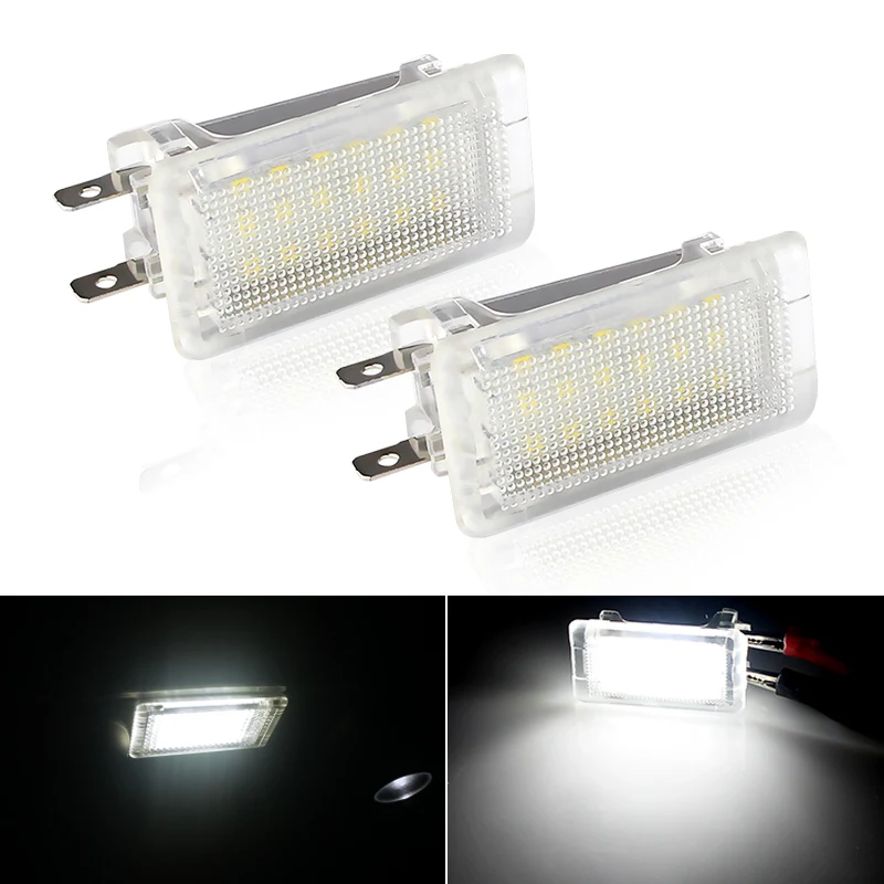 

2pcs Led Courtesy Door Step Light Luggage Compartment Trunk Boot Lamp For Opel Insignia Astra G convertible