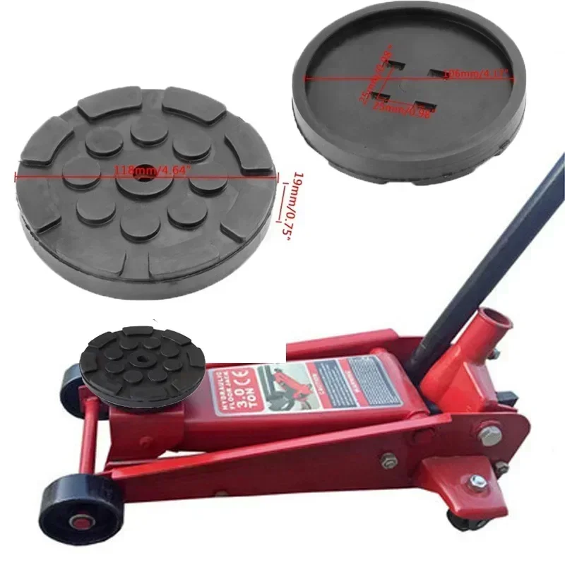 1 шт. черная резиновая подставка для автомобильного подъемника