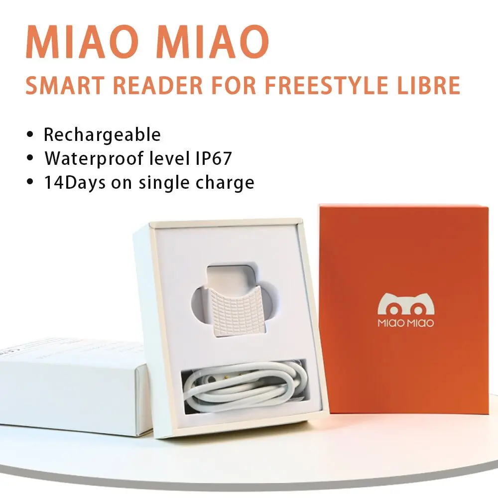 Считыватель MiaoMiao 3 для Freestyle Libre 1 и 2 аксессуара Miaomiao1 MiaoMiao3 умный считыватель CGM