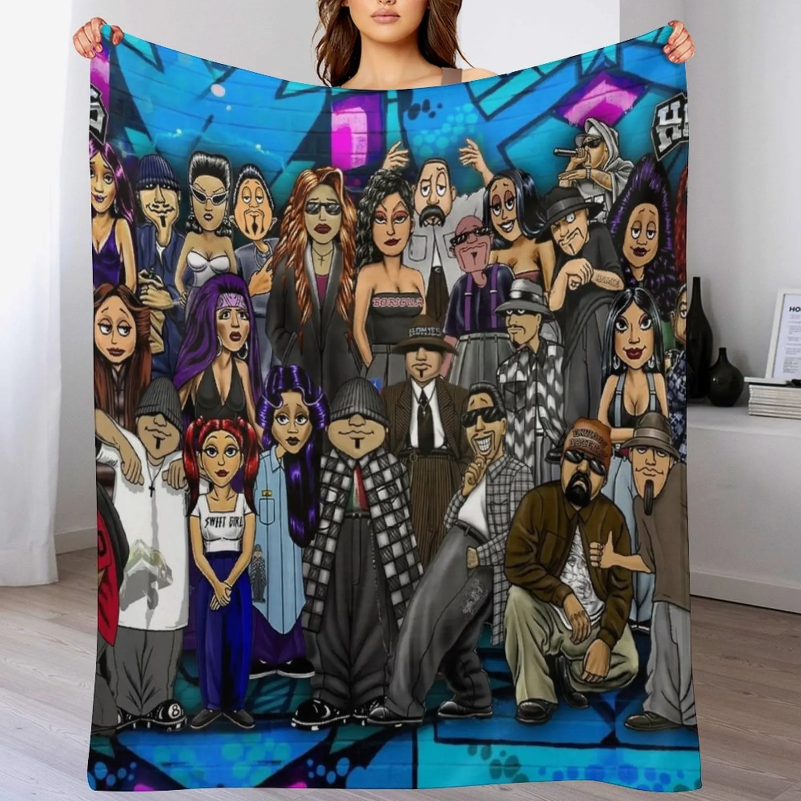 Плакаты Lil Homies одеяло мягкие зимние постельные принадлежности полярные одеяла