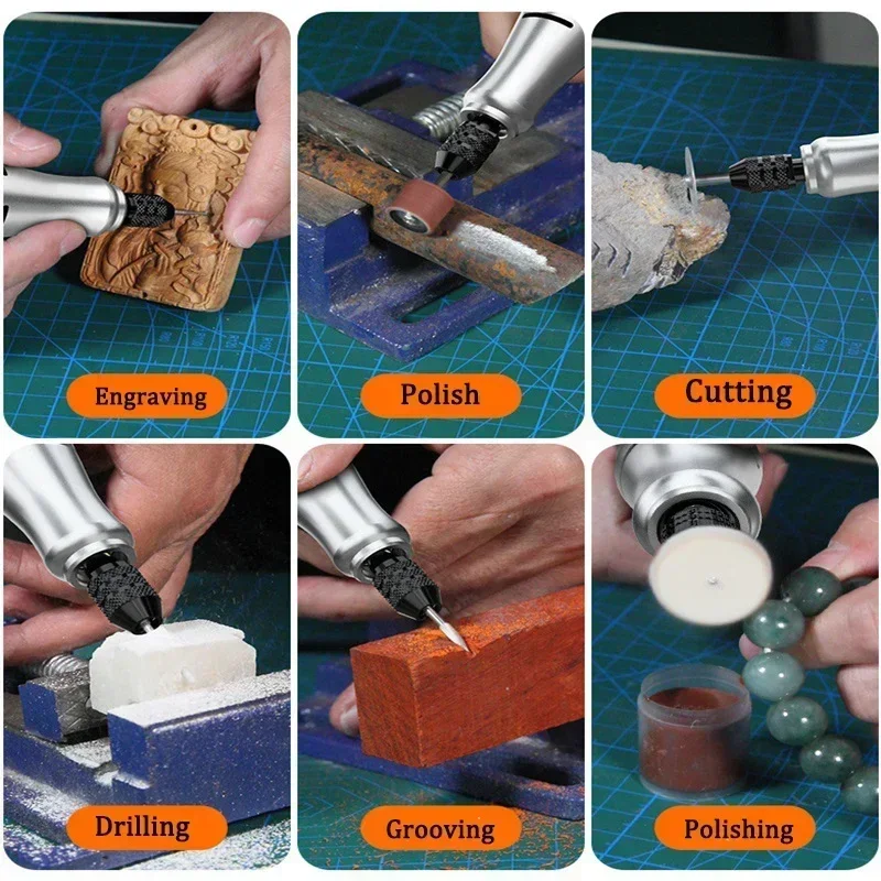 Электрическая мини-шлифовальная машина с литиевой батареей 40 Вт перезаряжаемая