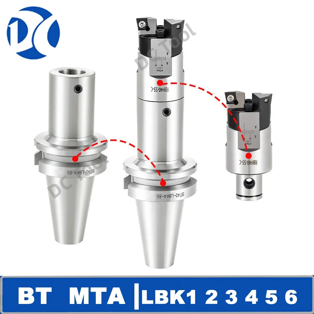 

BT30 BT40 BT50 LBK1 LBK2 LBK3 LBK4 LBK5 LBK6 Tool Holder EWN BT40 RBH52-70 Tool Holder Fine Boring Rough Boring Tool Holder
