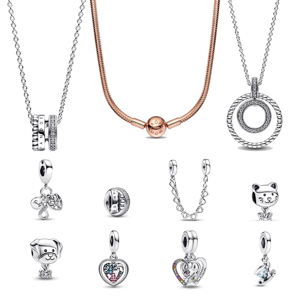 

Free Shipping Fashion Jewelry Necklace Beads for Pandora Wholesale Original in Bulk Gift for a Friend Arts and Crafts OR022