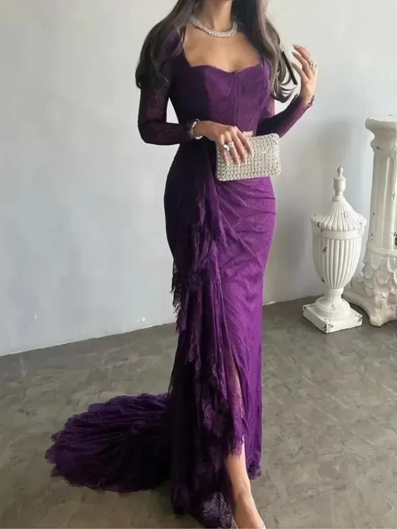 Beautyblue Элегантные женские вечерние платья Макси-платья Сексуальная русалка