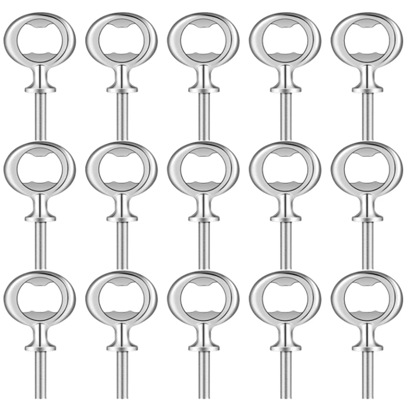 

15Pcs Christmas Bottle Opener Bottle Opener DIY Craft Beer Bottle Opener Blank Bottle Opener For Wood Turning Project,Et