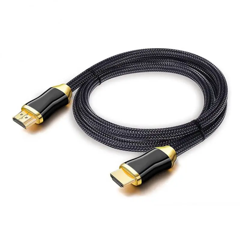 

Hd Cable Digital Cable Cord Aluminum Nylon For Tv Ps3 Projector For Laptop Ps4 Tv Projectors Monitor Ultra Hd Cord Cable Braided