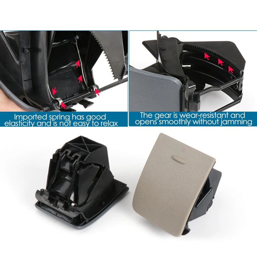 Автомобильный держатель для напитков, автомобильный держатель для напитков С пассажирской стороны, для Mercedes Benz W636 W639 Vito Viano A6396800458 (серый)